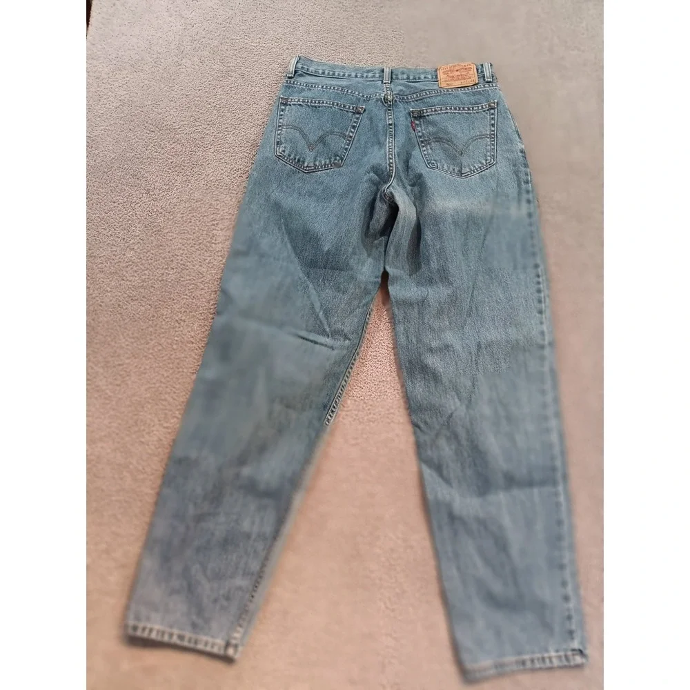 Levis 560 Comfort‎ Fit Jeans Men 33x34 Relaxed Tapered Blue Denim